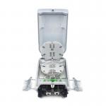 Indoor Wall Mounting Fiber Optic Distribution Box 8 Cores Waterproof IP55 for sale