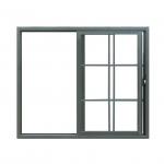 Home Security  Pvc Profile Upvc Sliding Windows White Black