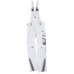 Light Weight Work Bib Overalls , Elastic Bib Trousers With Reflective Tape On Leg for sale