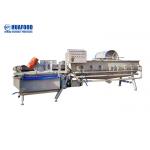 High Pressure Green Leaf 3.75kw Vegetable Washing Machine for sale