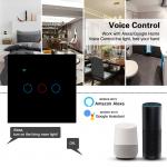 WIFI Dual Light Switch EU UK Standard 2 Gang Wifi Light Switch 240Vac