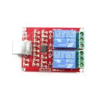 2 Channel Arduino Relay Module SSR Solid-State 5V with High Level Trigger
