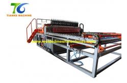 China Construction 6mm Wire Fence Making Machine PLC Control 440V 380V supplier