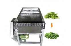 China Green Pea Sheller Shelling Machine Edamame Soybeans Shell Removing Machine supplier