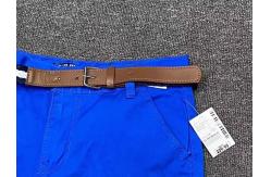 China Summer DK Blue Kids Casual Loose Shorts With Four Pockets supplier