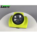 Portable LED Miner'S Cap Lamp 18000lux OLED Display Screen 6800mA Lithium Battery for sale