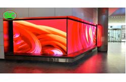 China Video Mobile LED Indoor Advertising Screens , LED Video Wall Panels 4mm Pixels supplier
