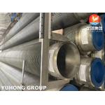 ASTM A376 TP347H / UNS S34709 Stainless Steel High Frequency Welded Spiral Fin Tube for sale