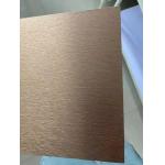 Brushed Surface High Gloss Aluminum Composite Panel within Market for sale