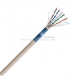 F/UTP 0.57mm Copper Conductor Indoor HDPE Category 6 Ethernet Cable LSZH Jacket for sale