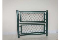 China Flexible PVC Coated Chain Link Fence For Temporary Isolation supplier
