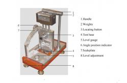 China MARK II Portable Footwear Testing Equipment Inclinable Articulated Strut Slip Tester supplier