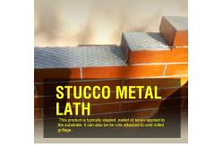 China 1.75lbs 2.5lbs G60 Zinc Stucco Wire Mesh Galvanized Metal Lath supplier