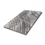 3.0mm Innovative 3D Laser Stainless Steel Sheet For Stunning Decorations for sale