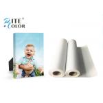 Outdoor Poster Printing Matte Polyester Inkjet Canvas Blank White 280gsm