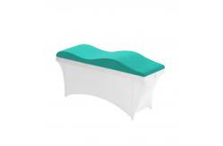 China The Ergonomics high-resilience foam Nap beauty salon velvet bed topper mattress supplier