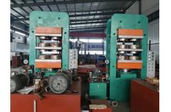China Plate Rubber Vulcanizing Press Machine with Hydraulic Flat supplier