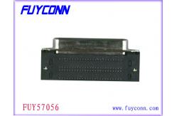 China Amphonel 957 100 way Centronics Connector Right Angle PCB Mounting supplier