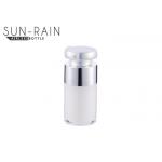 Plastic PMMA 15ml airless pump bottles round lotion pump bottles SR-2278B for sale