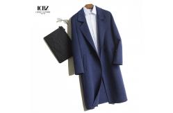 China British Style Plain Autumn Winter Trench Overcoat Regular Fit in Canvas Fabric supplier