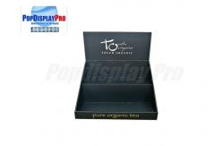 China Custom Counter Display Boxes Cardboard 2 Tier Flat Delivered For Selling Tea supplier
