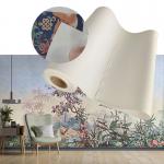 Inkjet Printing Non Woven Wallpaper Matte Art Canvas Roll 240gsm for Modern Wall Decoration for sale