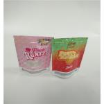 One Pound Aluminum Foil Bags Custom Mylar Zipper Smell Proof Rotogravure Printing for sale