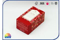 China 4c Print Matte Lamination Paper Jewelry Boxes With Ribbon Bowknot supplier