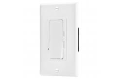 China 0-10V Digital IC Control Dimmer Rocker Switch With Slider supplier