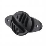 Claw Insulator for Farm Fences in Black/Yellow with High Durability