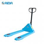 Handing Manual Hand Pallet Truck Jack 2000kg 550mm Fork Width pallet jack 3000kg for sale