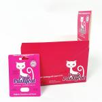 Pussycat Package Rhino Capsule Pills Blister Card UV printing for sale