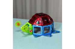 China Ladybug Shaped Magnetic Play Blocks Magnetic Building Toys Assembly Kit supplier