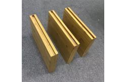 China Extruded Baffle Aluminum Strip Ceiling 40x200mm Non Parallel supplier