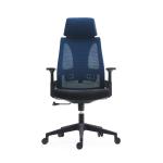 Modern High Back Ergonomic Manager Swivel Office Chair With Height Adjustable Headrest for sale