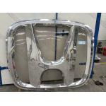 Pvd Chrome Vacuum Metalizing Machine Automotive Logo Chroming Vertical Orientation