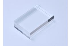 China 0.2mm Rectangular Sapphire Windows Stable Chemical Properties supplier