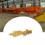 Telescopic Excavator Boom Telescopic Dipper Arm With Clamshell Bucket for sale