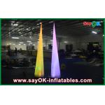 2m Inflatable Light Decoration Ice Cream Cone With Led Light