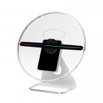 Hologram Projection Screen 3D LED Advertising Air Holographic Display 30cm for sale