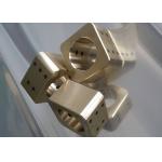 Copper Cast Bronze Bearings Slide Block With Solid Lubricant Plugs for sale