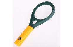 China Durable Plastic Handheld Reading Magnifier 3x 8x Home Reading With Compass supplier
