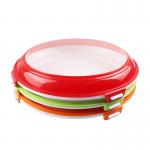 New Idea Kitchenware Food Fresh Storage Container Round Clever Tray for sale