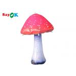 Outdoor Advertising Led 1m Large Inflable Mushroom For Easter for sale