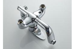 China Wall Mounted Bathtub Shower Fixtures , Shower Bath Set ROVATE With Metered Faucets supplier