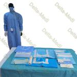 SMS SMMS SMMMS SMF Hip Disposable Surgical Pack Impermeable 20g - 60g for sale