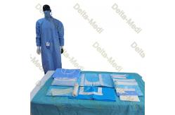 China SMS SMMS SMMMS SMF Hip Disposable Surgical Pack Impermeable 20g - 60g supplier