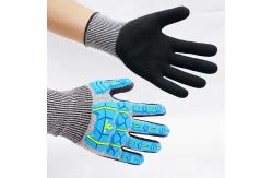 China Safety TPR Gloves Vibration Resistant Impact Resistant Gloves For Mechanical Repairs supplier