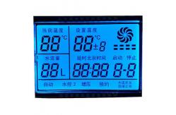 China Static / Dynamic LCD Digital Screen For Mechanical Heat Meters 7 Segment supplier