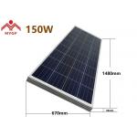 Polycrystalline Silicon Pv Panels Crystalline Solar Cell High Module Conversion Efficiency for sale